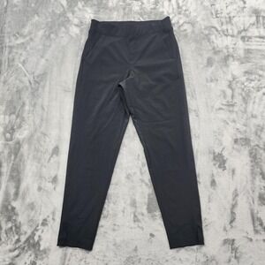 Cobble Lane Pants Womens Small Black Pull On Tapered Stretch Athletic Casual Gym